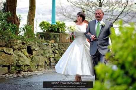 Real wedding in Portmeirion (sounds Welsh, looks Italian…)