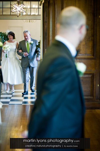 Real wedding in Portmeirion (sounds Welsh, looks Italian…)