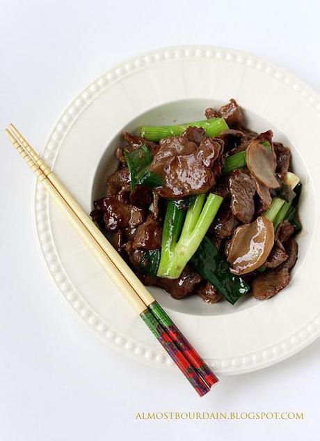 Ginger Scallion Beef