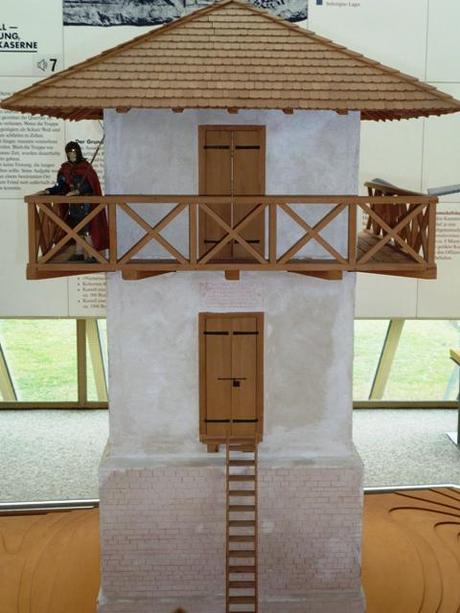 roman limes watch tower model