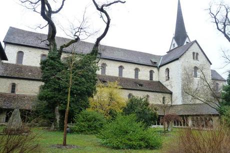 All Saints Cathedral and Cloister in Schaffhausen Switzerland