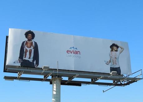 Live Young with Evian Billboards