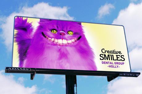 Disappearing Cat for Creative Smiles Dental Group