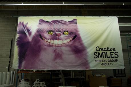 Disappearing Cat for Creative Smiles Dental Group