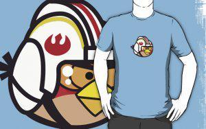 Rebel pilot kamikaze tshirt Angry Rebels Scum !