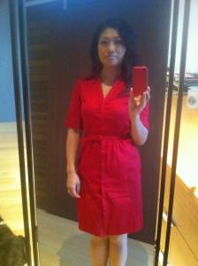 Quest for the perfect red dress