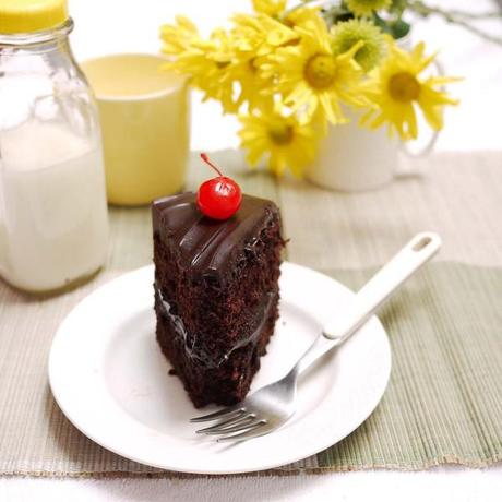 Moist Devil’s Foodcake w Mrs Milman’s Chocolate Frosting