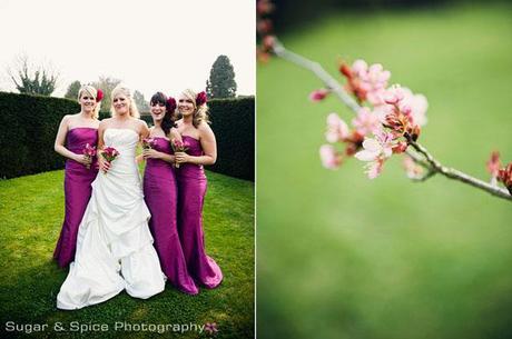 Real wedding at Great Fosters luxury hotel