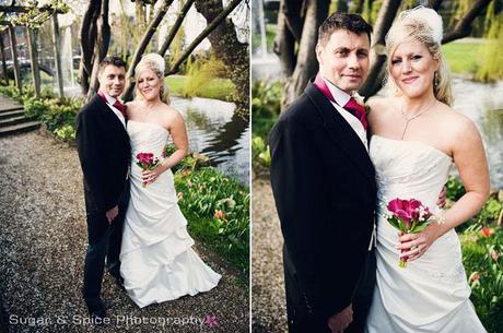 Real wedding at Great Fosters luxury hotel