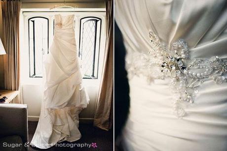 Real wedding at Great Fosters luxury hotel