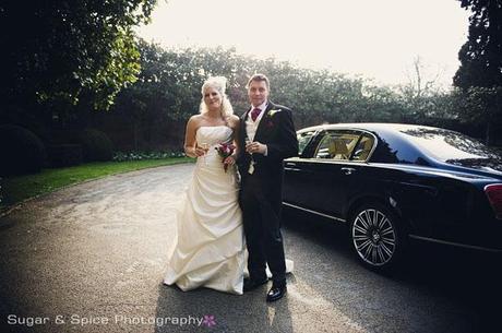 Real wedding at Great Fosters luxury hotel