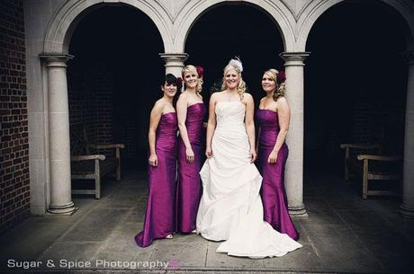 Real wedding at Great Fosters luxury hotel