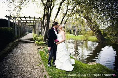 Real wedding at Great Fosters luxury hotel