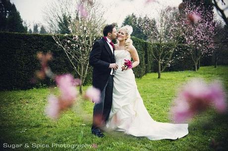 Real wedding at Great Fosters luxury hotel