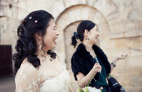 Gorgeous spring wedding in an ancient English castle