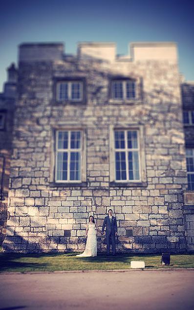 Gorgeous spring wedding in an ancient English castle