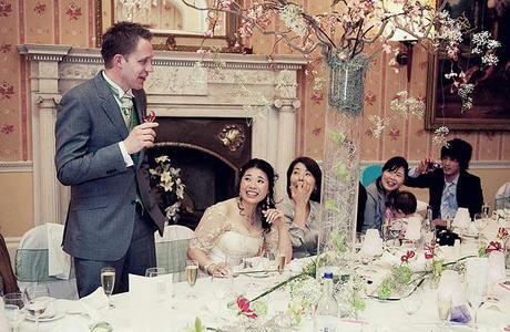 Gorgeous spring wedding in an ancient English castle