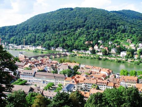 heidelberg castle view from castle