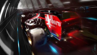 Car rendering by Mike Kim
