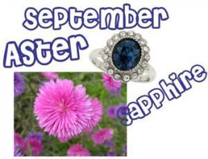 sept 300x229Flowers and Birthstones Galore