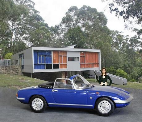 Mrs Emma Peel's Lotus Elan