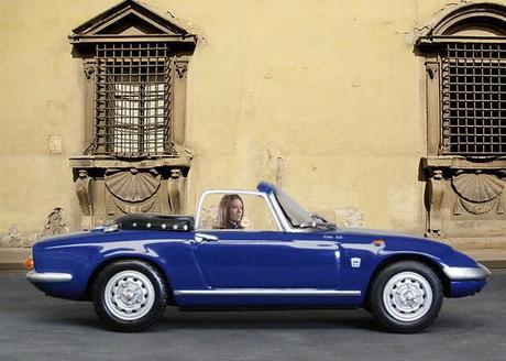 Mrs Emma Peel's Lotus Elan