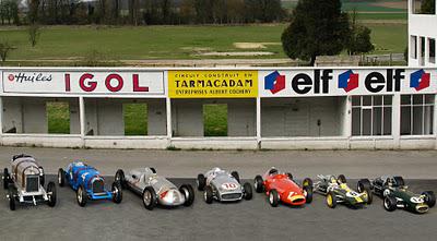 Classic GP cars at Reims