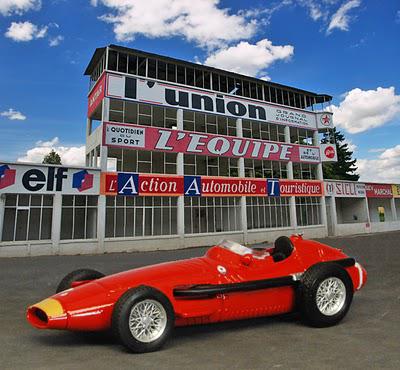 Classic GP cars at Reims