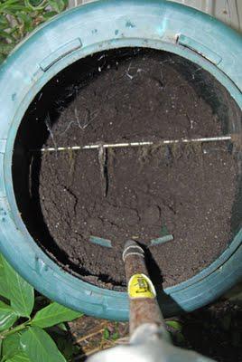 Compost harvest time