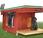 Doghouse With Solar Heating System, Lights Wi-Fi Security Camera
