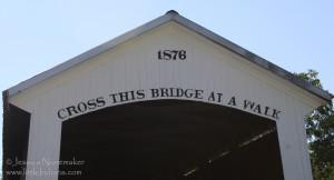 Covered Bridge: Dana, Indiana