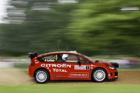 Citroen rally action