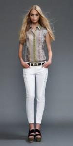 versacespring buttonup1 150x300Lookbooks to Love! Spring Fashion 2011