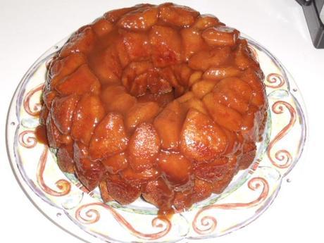 Easter morning monkey bread and a quick trip back in time.