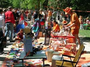 Oranje fever for Queen’s Day in Amsterdam