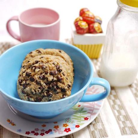 Hard Boiled Egg Chocolate Chip Cookies