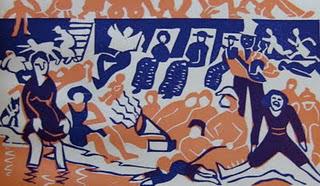 Say something, Edith - Little-known linocuts of Claude Flight and Edith Lawrence
