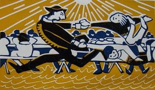 Say something, Edith - Little-known linocuts of Claude Flight and Edith Lawrence