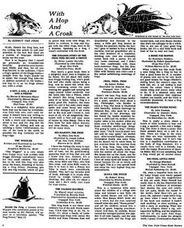 KERMIT THE FROG'S REVIEWS IN THE NEW YORK TIMES