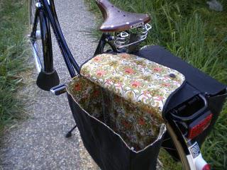 Guest Post - Hand-made roll-up panniers by Libby Bowles