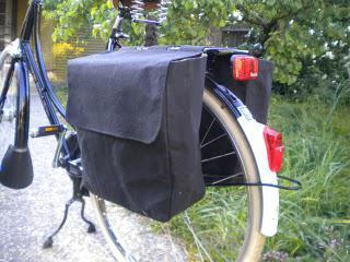 Guest Post - Hand-made roll-up panniers by Libby Bowles