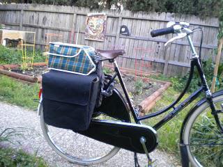 Guest Post - Hand-made roll-up panniers by Libby Bowles