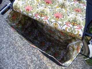 Guest Post - Hand-made roll-up panniers by Libby Bowles