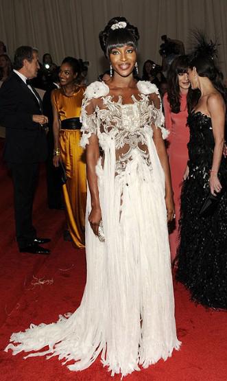 Naomi Campbell 2011 Met Ball