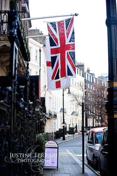 A cool, British, London themed wedding day