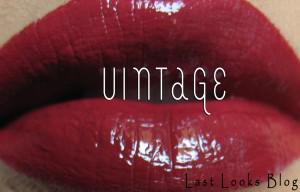 vintage lip tar swatch2 300x192 The Met Gala 2011 Trend: Deep Red Lips