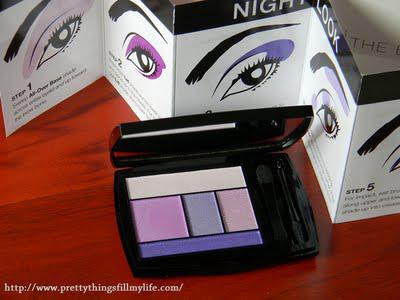 LANCOME New Eye Shadow - Color Design Eye Brightening All-in-one 5 Shadow and Liner in Amethyst Glam