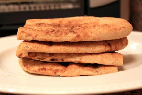 Curried Chickpea and Quinoa Flatbread