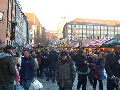 uremberg christmas market crowds