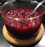 Cranberry sauce